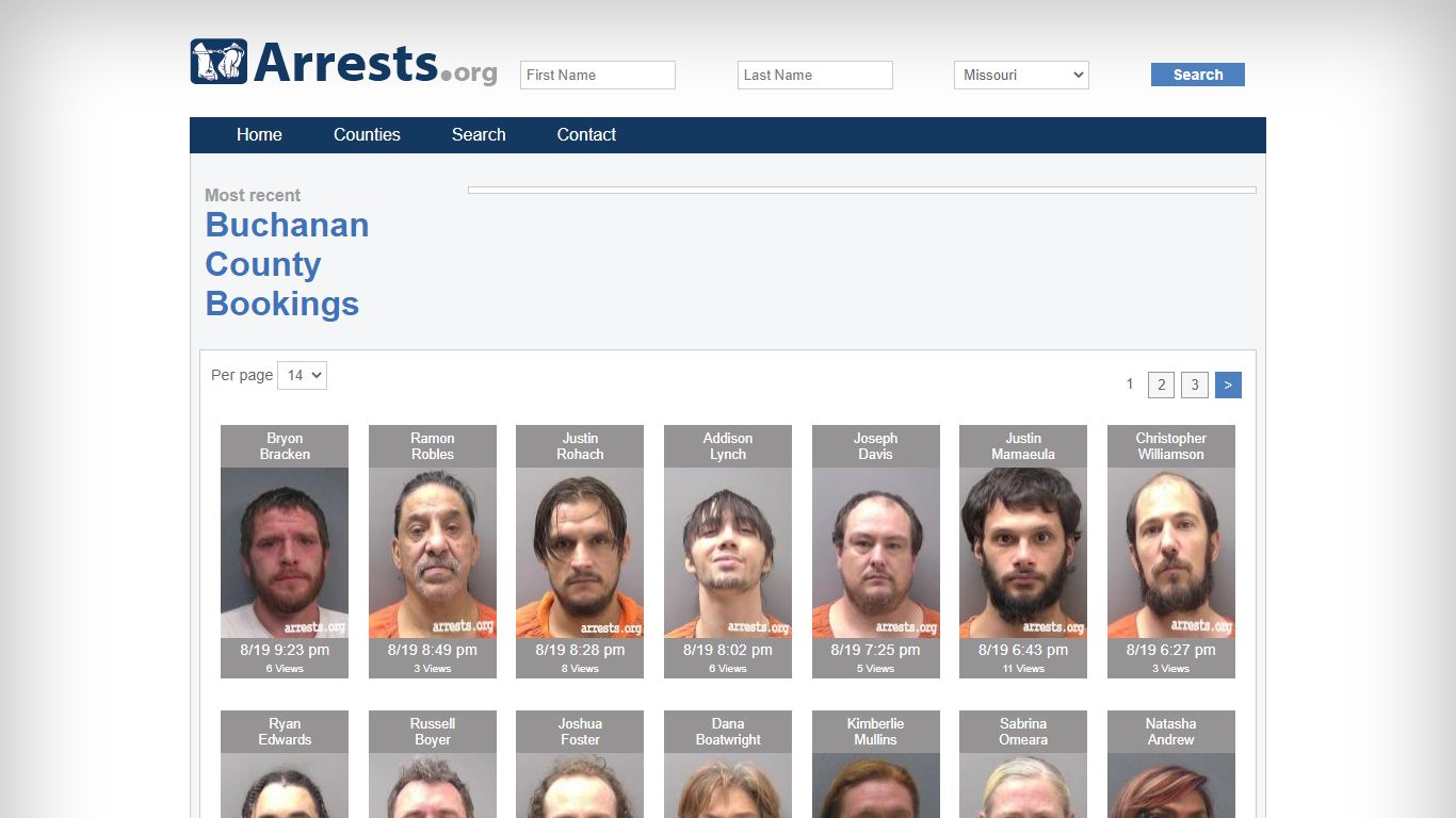 Buchanan County Arrests and Inmate Search